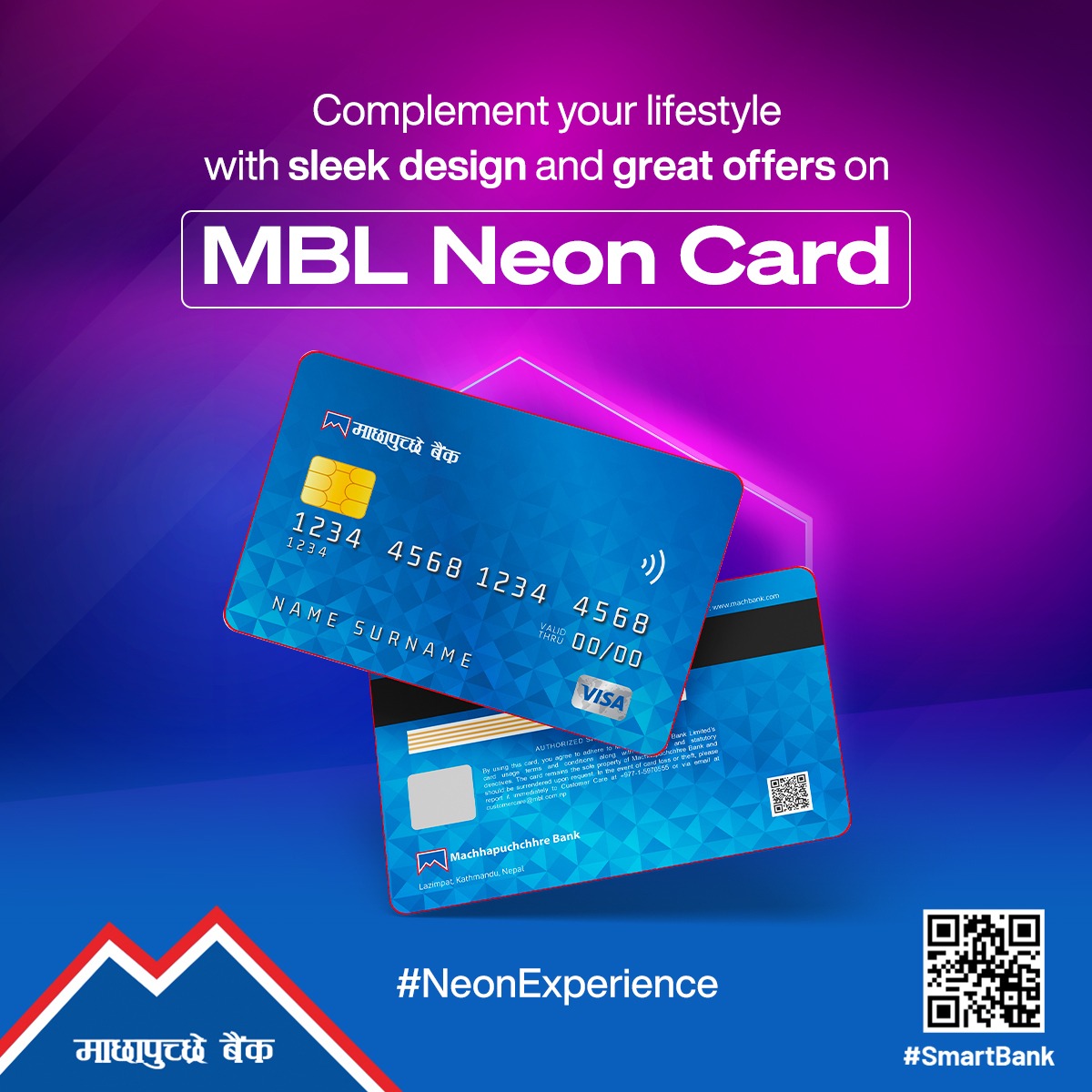 MBL Neon Credit Card